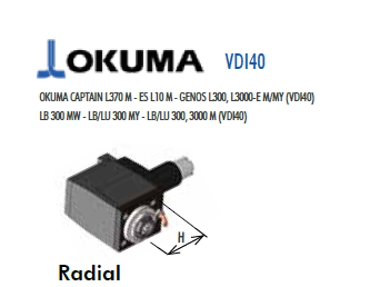 OKUMA VDI40 Radial